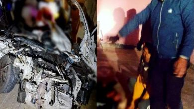 Photo of बाराबंकी के अयोध्या हाईवे पर कार और कंटेनर में भिड़ंत में हुई छह लोगों की मौत