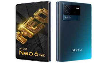 Photo of iQOO का नया स्मार्टफोन iQOO Neo 6 भारत में हुआ लॉन्च, जाने कीमत और ऑफर्स 