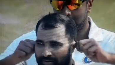 Photo of जश्न मनाते हुए अश्विन ने मोहम्मद शमी के कान पकड़ लिए, गेंदबाज के रिएक्शन ने लूटी महफिल, देखें Video