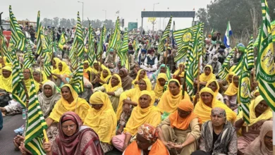 Photo of अंतर्राष्ट्रीय महिला दिवस पर शंभू-खनौरी बॉर्डर पर महिलाओं का मोर्चा, दस मार्च को रेल रोको आंदोलन:किसानों का विरोध