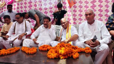 Photo of साहू गांव में भाजपा प्रत्याशी रणजीत चौटाला का विजयी नारों के साथ हुआ स्वागत