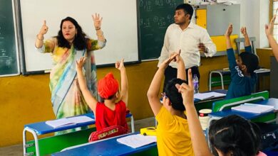 Photo of अल्मा मातेर में ब्रेनबूस्टर अबेकस व वैदिक गणित की कार्यशाला का हुआ आयोजन