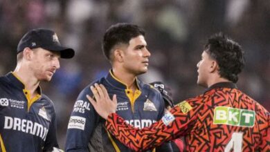 Photo of गुजरात टाइटंस ने हैदराबाद को 38 रन से हराया, प्लेऑफ में बनाई जगह