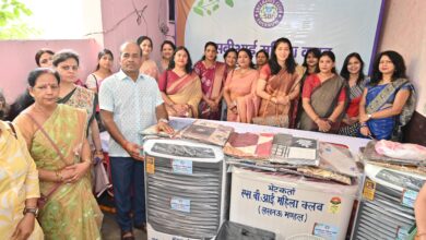 Photo of स्टेट बैंक महिला क्लब ने वृद्धाश्रम में दान किए जरूरत के सामान