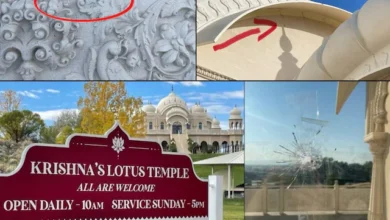 Photo of अमेरिका में ISKCON मंदिर पर हमला