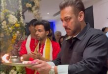 Photo of सलमान खान ने परिवार संग की गणपति आरती, वीडियो हुआ वायरल