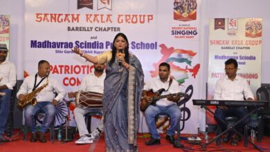 Photo of बरेली: माधवराव सिंधिया पब्लिक स्कूल में देशभक्ति गीतों की गूंज