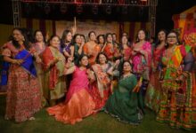 Photo of महाजन लॉन में डांडिया की धूम, बागवान सोसाइटी ने किया आयोजन