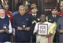 Photo of संविधान दिवस 2025 : संसद के केंद्रीय कक्ष में भव्य समारोह, राष्ट्रपति मुर्मू और PM मोदी रहे मौजूद