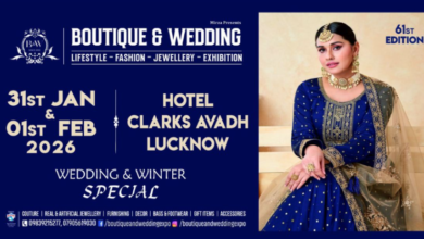 Photo of लखनऊ में बुटीक एंड वेडिंग एक्सपो का भव्य आयोजन, 31 जनवरी से शुरू