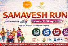 Photo of समावेश रन: “Run For A Cause” के साथ लखनऊ में फिटनेस और मानवता का संगम