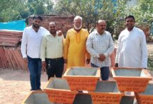 Photo of भीषण गर्मी में पशु-पक्षियों के लिए आगे आई श्री नाथ नगरी सेवा समिति