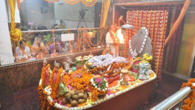 Photo of गर्मी कम करने के लिए हनुमान जी से की गई विशेष प्रार्थना
