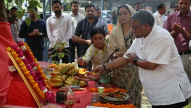 Photo of सीएसआईआर-एनबीआरआई में बड़े मंगल भंडारे एवं तुलसी पौध वितरण कार्यक्रम का आयोजन