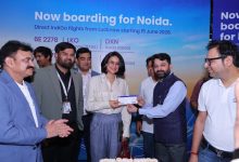 Photo of लखनऊ-नोएडा के बीच सीधी हवाई सेवा शुरू, सफर हुआ और आसान