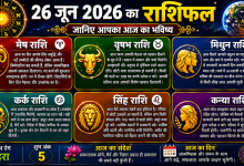 Photo of 25 जून 2026 का राशिफल