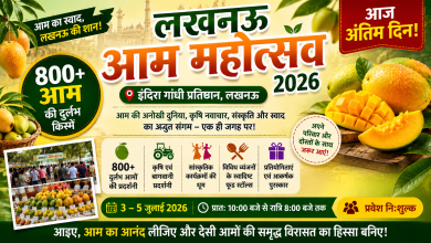 Photo of लखनऊ आम महोत्सव 2026 का आज अंतिम दिन, 800 से अधिक दुर्लभ आमों की किस्में आकर्षण का केंद्र