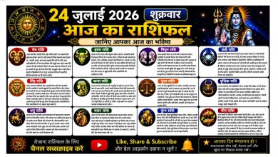 Photo of 24 जुलाई 2026 का राशिफल