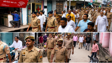 Photo of बारावफात को लेकर बारादरी क्षेत्र में एसपी सिटी ने किया रूट मार्च
