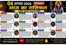 Photo of आज का राशिफल – जानिए आपका आज का भविष्य