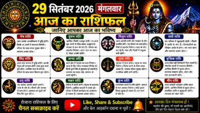 Photo of 29 सितंबर 2026 का राशिफल