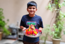 Photo of गणेश विसर्जन में दिखा बच्चों का उत्साह, भक्ति के रंग में रंगा लखनऊ