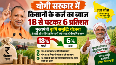 Photo of योगी सरकार में किसानों के कर्ज का ब्याज 18 से घटकर 6 प्रतिशत