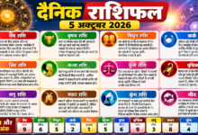 Photo of दैनिक राशिफल — 5 अक्टूबर 2026